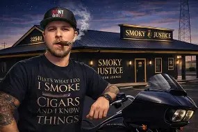 Smoky Justice Cigar Lounge - 32840 I-10 W, Boerne, TX 78006